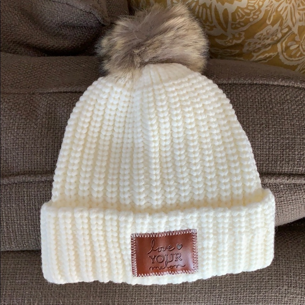 Love Your Melon Pom Hat
